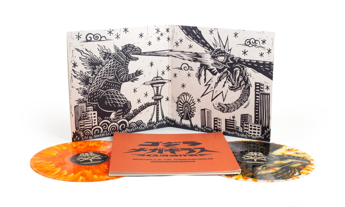 Godzilla vs. Megaguirus Original Motion Picture Soundtrack 2XLP — фото 2