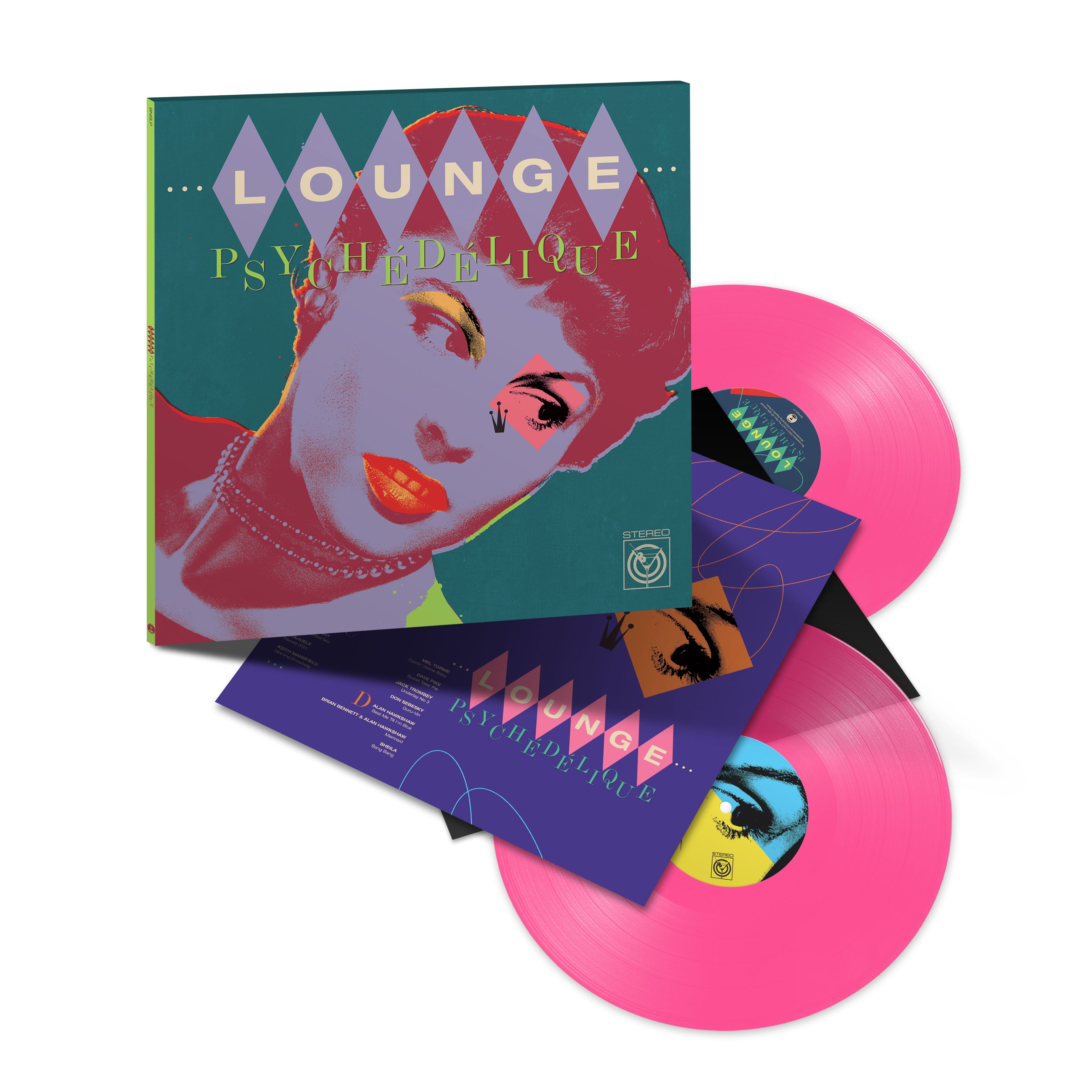 Lounge Psychédélique 2xLP - (The Best of Lounge & Exotica 1954-2022) — фото 2