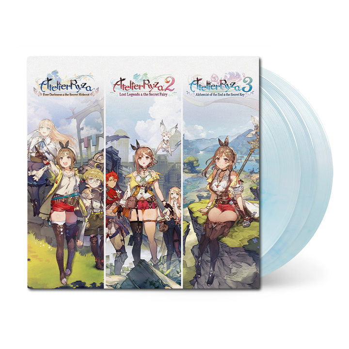 Atelier Ryza Original Soundtrack Trilogy [Box Set] (Clear Blue Marbled Vinyl)