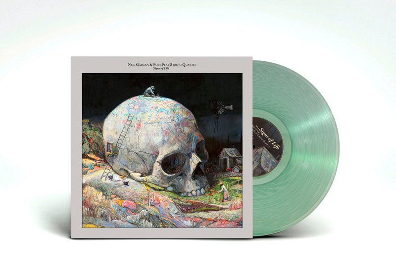 Signs of Life LP by Neil Gaiman & FourPlay String Quartet - Mondo Exclusive — фото 2