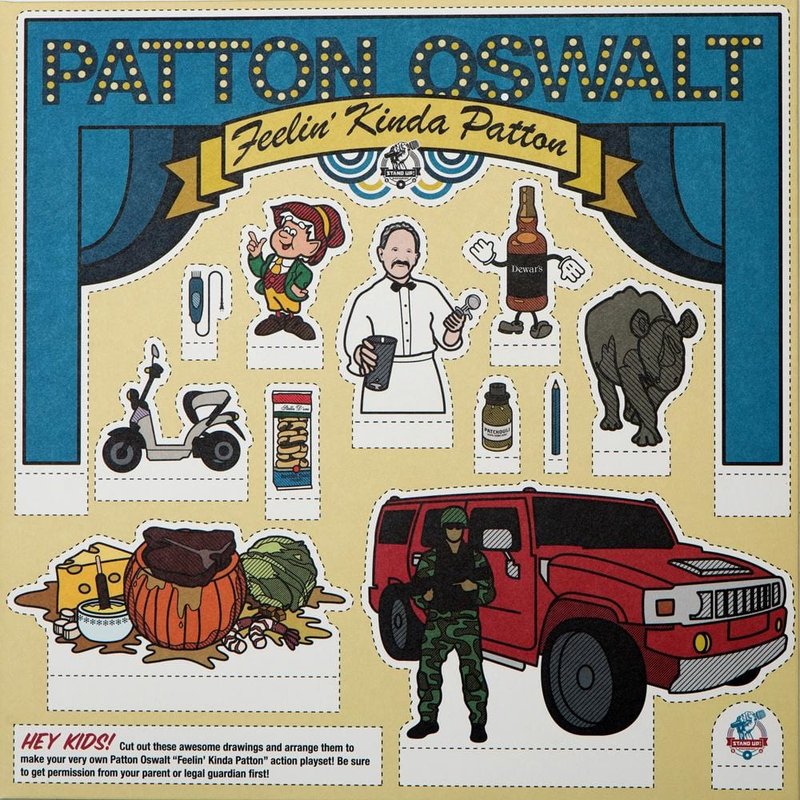 Feelin' Kinda Patton LP by Patton Oswalt