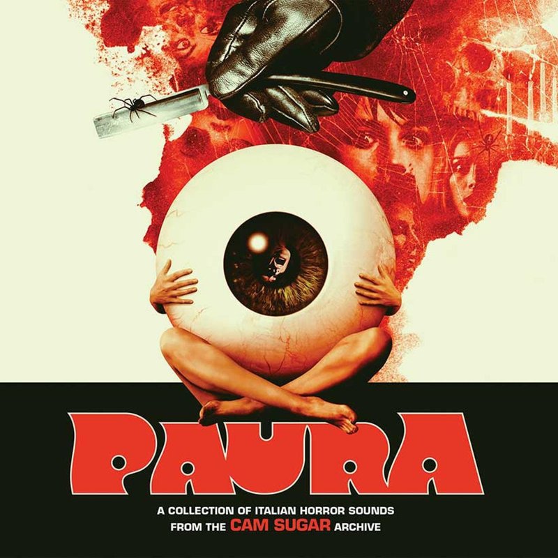 Paura (A Collection of Italian Horror Sounds from the Cam Sugar Archives) 2XLP Red & Black Splatter Vinyl