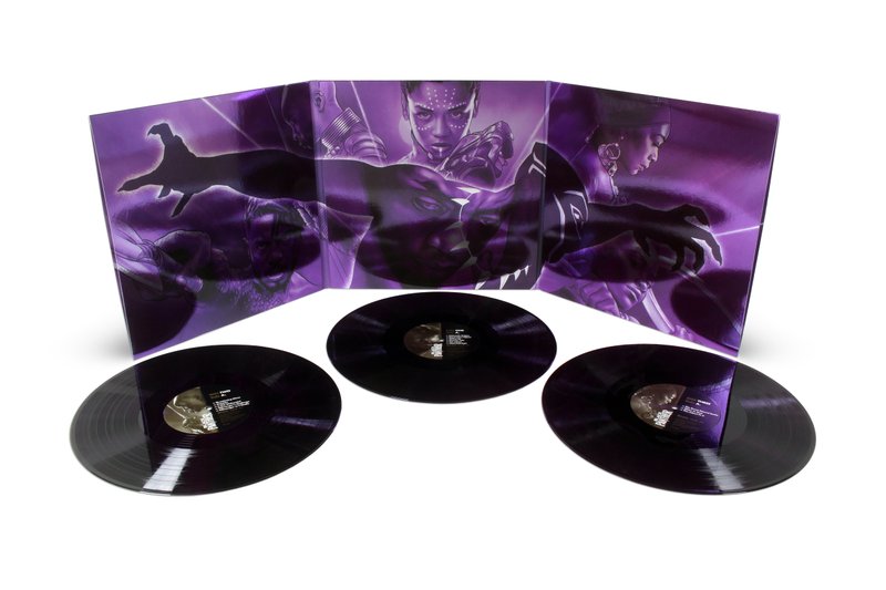 Marvel's Black Panther - Original Motion Picture Soundtrack 3XLP (MondoCon Edition) — фото 2