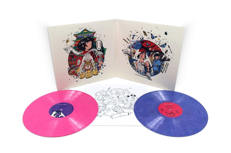 Studio Ghibli Kokyo Kyokushu - Howl's Moving Castle Version 2XLP — фото 2