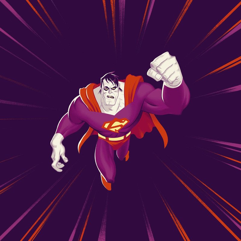 Bizarro Superman: The Animated Series - Die-Cut Single