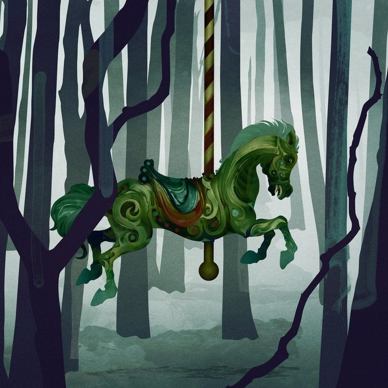 Alone In The Woods LP - Self Titled - BWR : CARBON