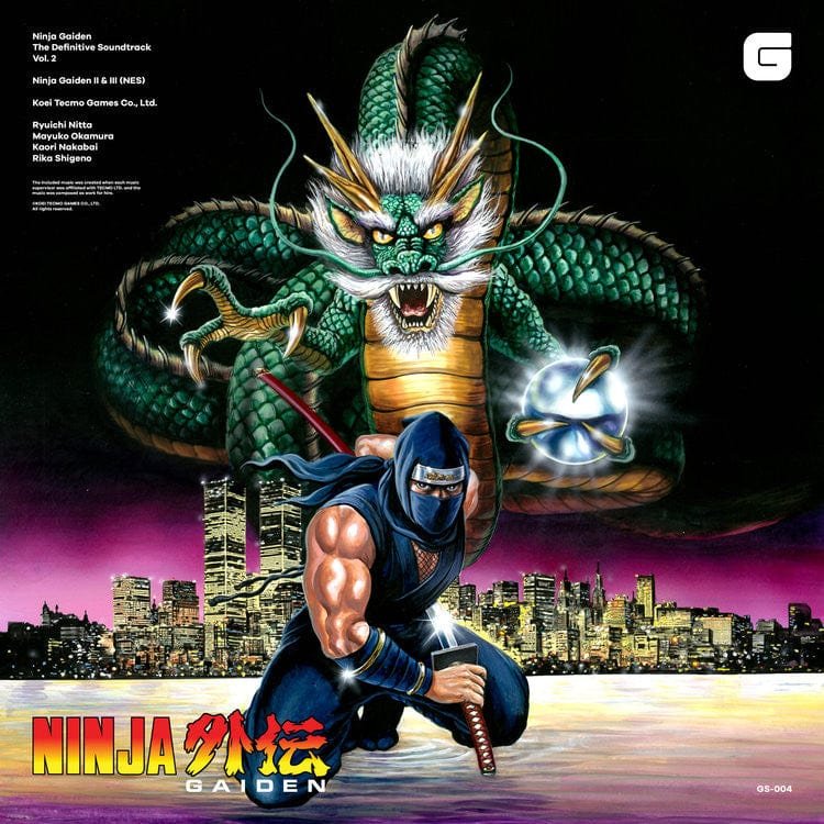 Ninja Gaiden - The Definitive Soundtrack Volume 2 - 2XLP