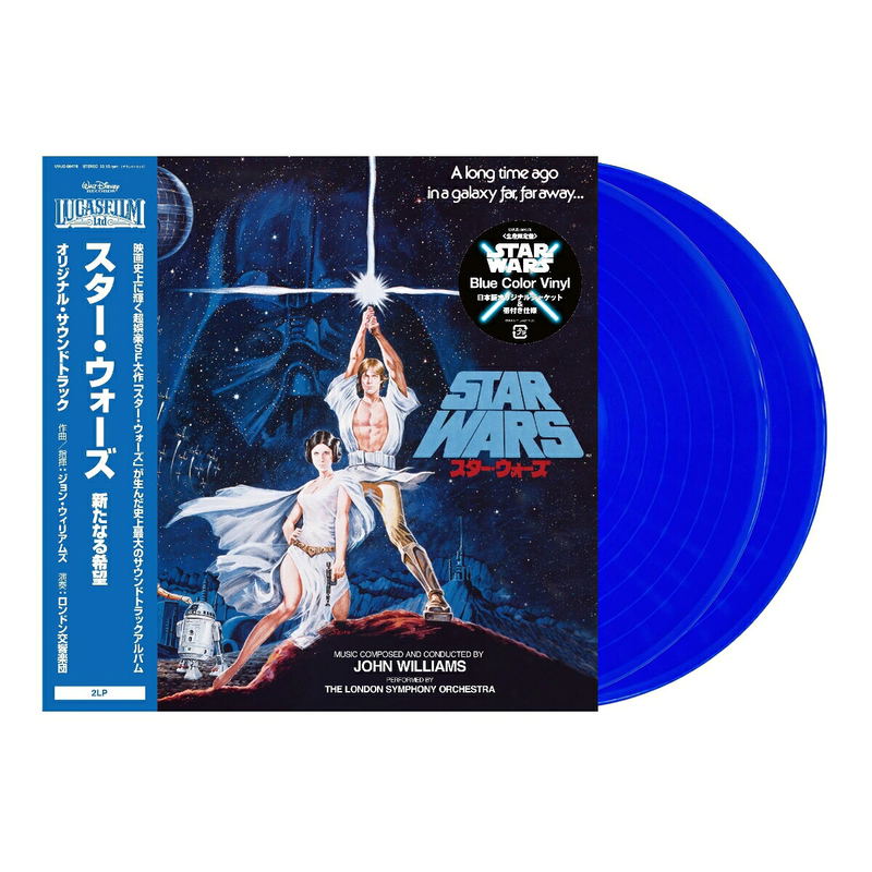 Star Wars: A New Hope Original Soundtrack [Limited Edition] (Blue Color Vinyl)