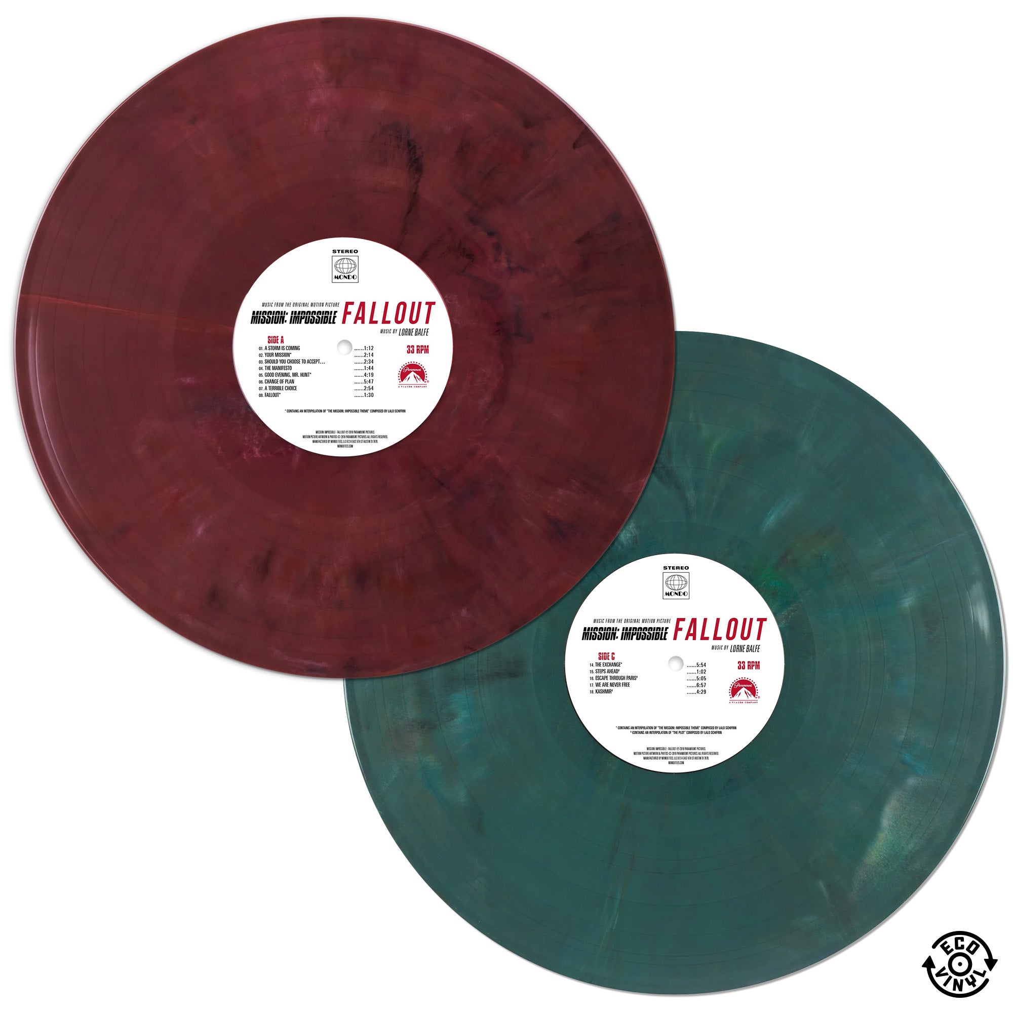 Mission: Impossible - Fallout - Music From The Original Motion Picture 2XLP — фото 2