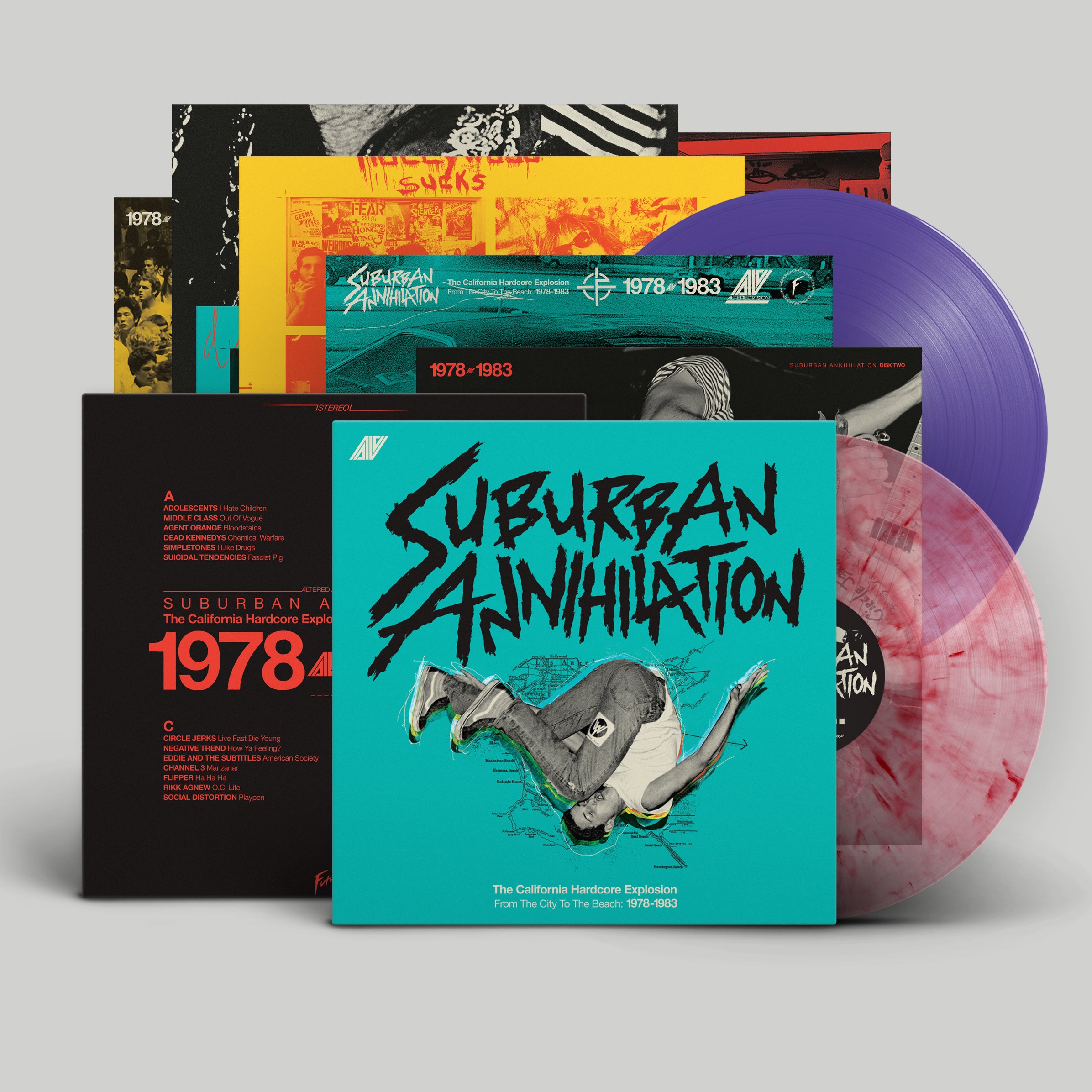 Suburban Annihilation - The California Hardcore Explosion / From The City To The Beach: 1978-1983 - Deluxe 2xLP — фото 2