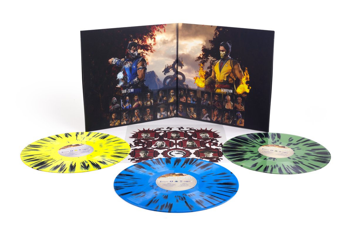 Mortal Kombat 1 - Original Video Game Soundtrack 3XLP — фото 2