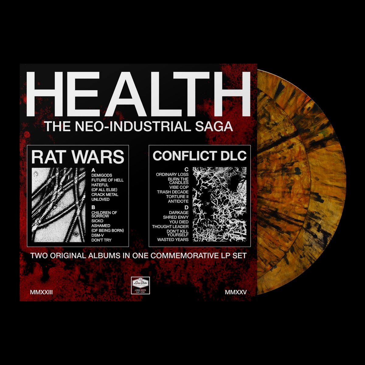 Rat Wars Saga 2XLP by Health