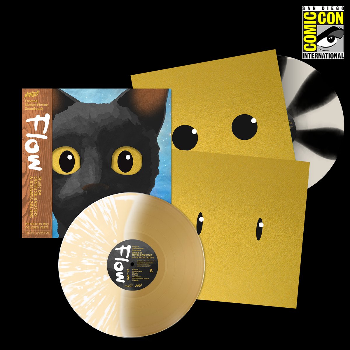 Flow - Original Motion Picture Soundtrack 2XLP - SDCC Exclusive — фото 2