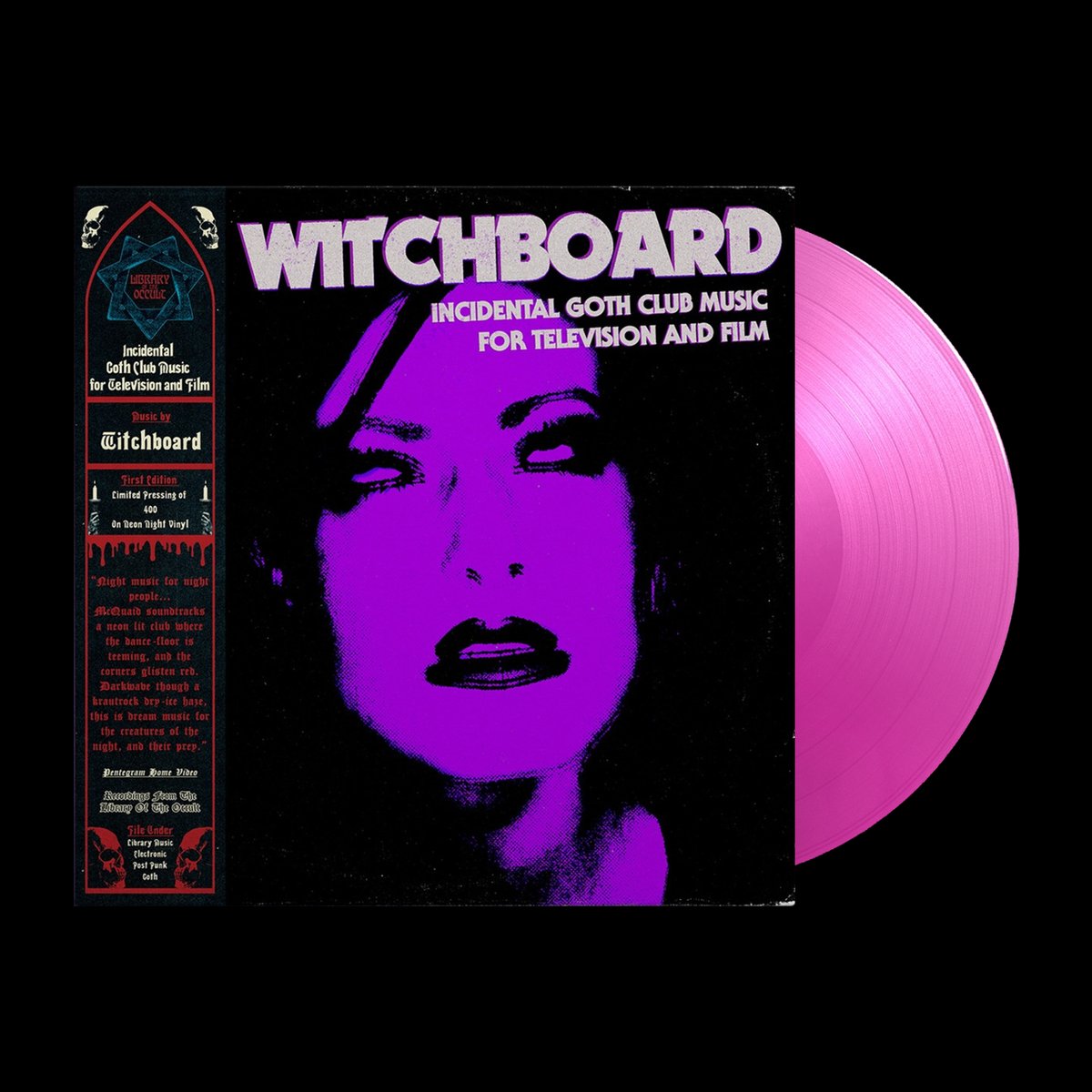 Incidental Goth Club Music for Television and Film LP by Witchboard