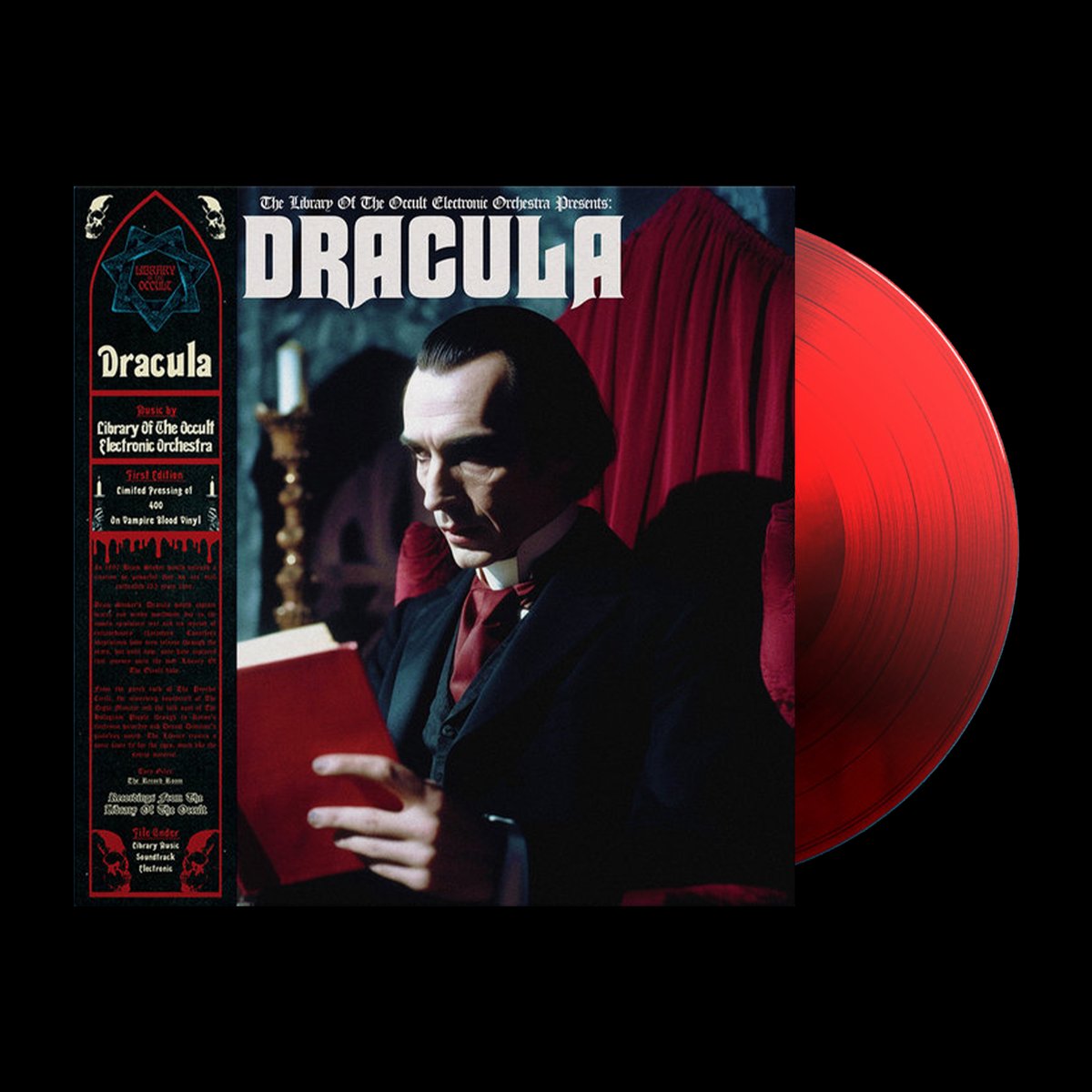 Dracula 1897 2XLP by The Library of the Occult Electronic Orchestra