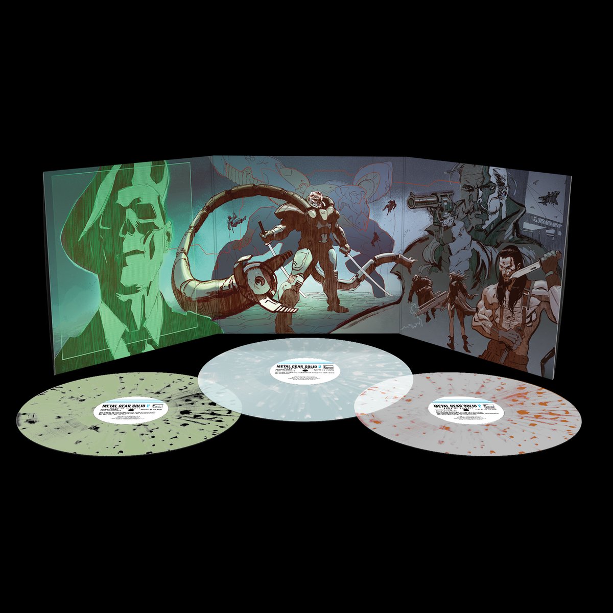 Metal Gear Solid 2: Sons of Liberty - Original Video Game Soundtrack 3XLP — фото 2
