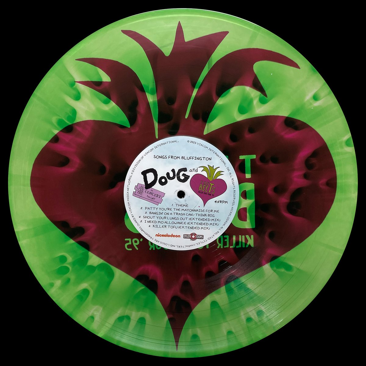 Songs From Bluffington LP by Doug & The Beets — фото 2