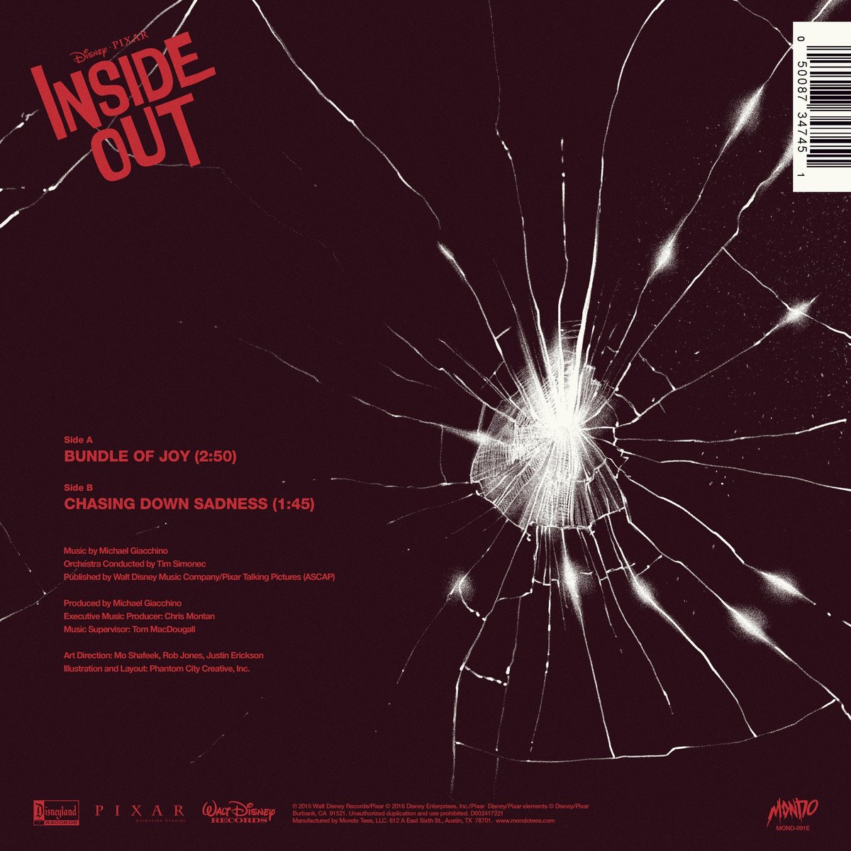 Inside Out 7-Inch Single (ANGER) — фото 2