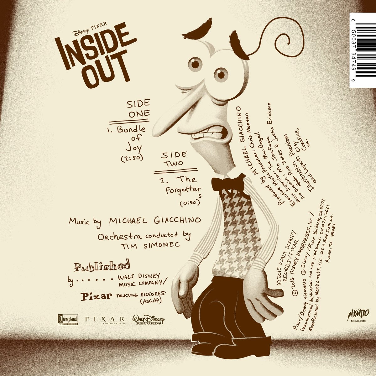 Inside Out 7-Inch Single (FEAR) — фото 2