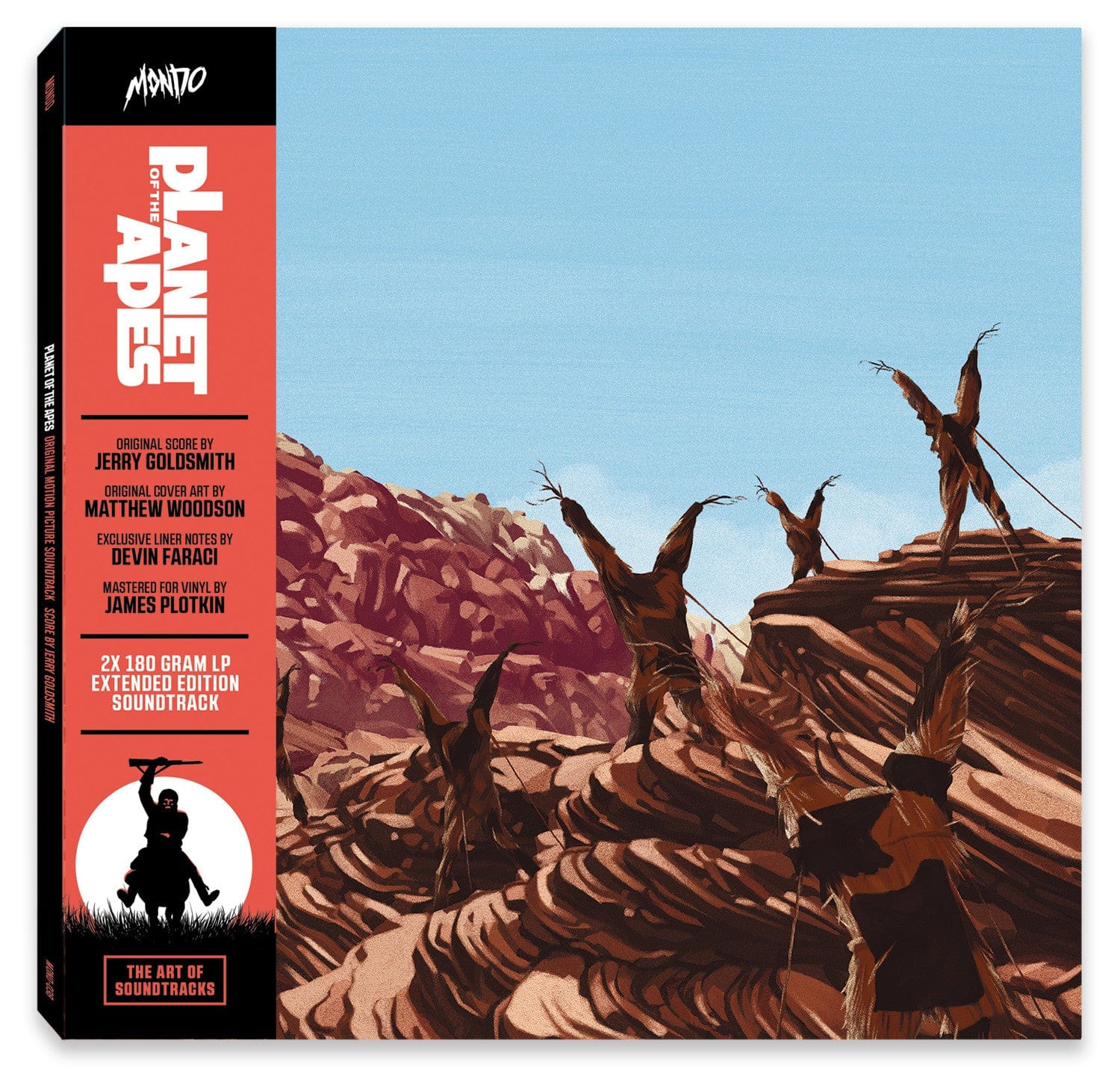 Planet of the Apes 2XLP Original Soundtrack (Event Edition)