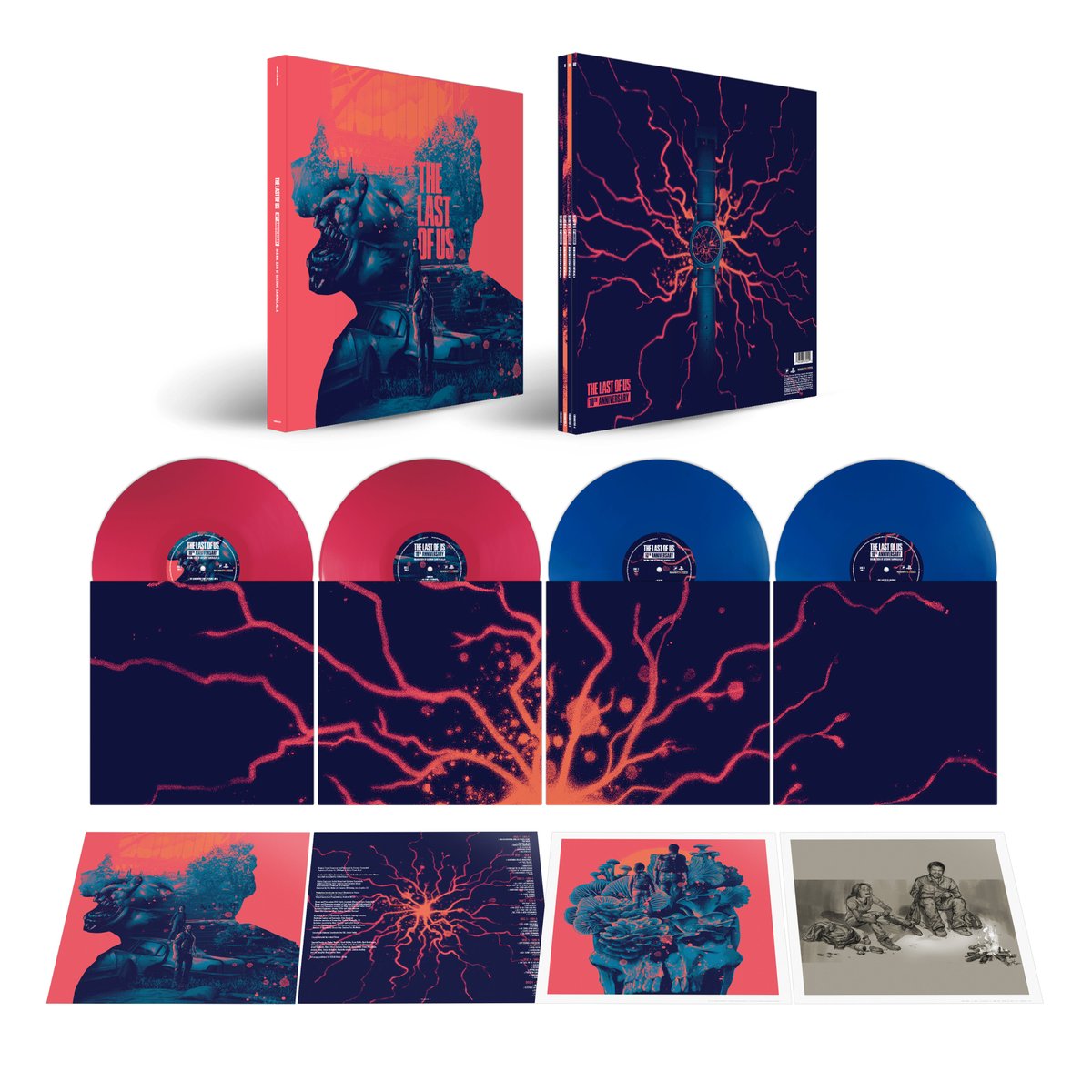 The Last of Us - 10th Anniversary 4XLP Box Set — фото 2