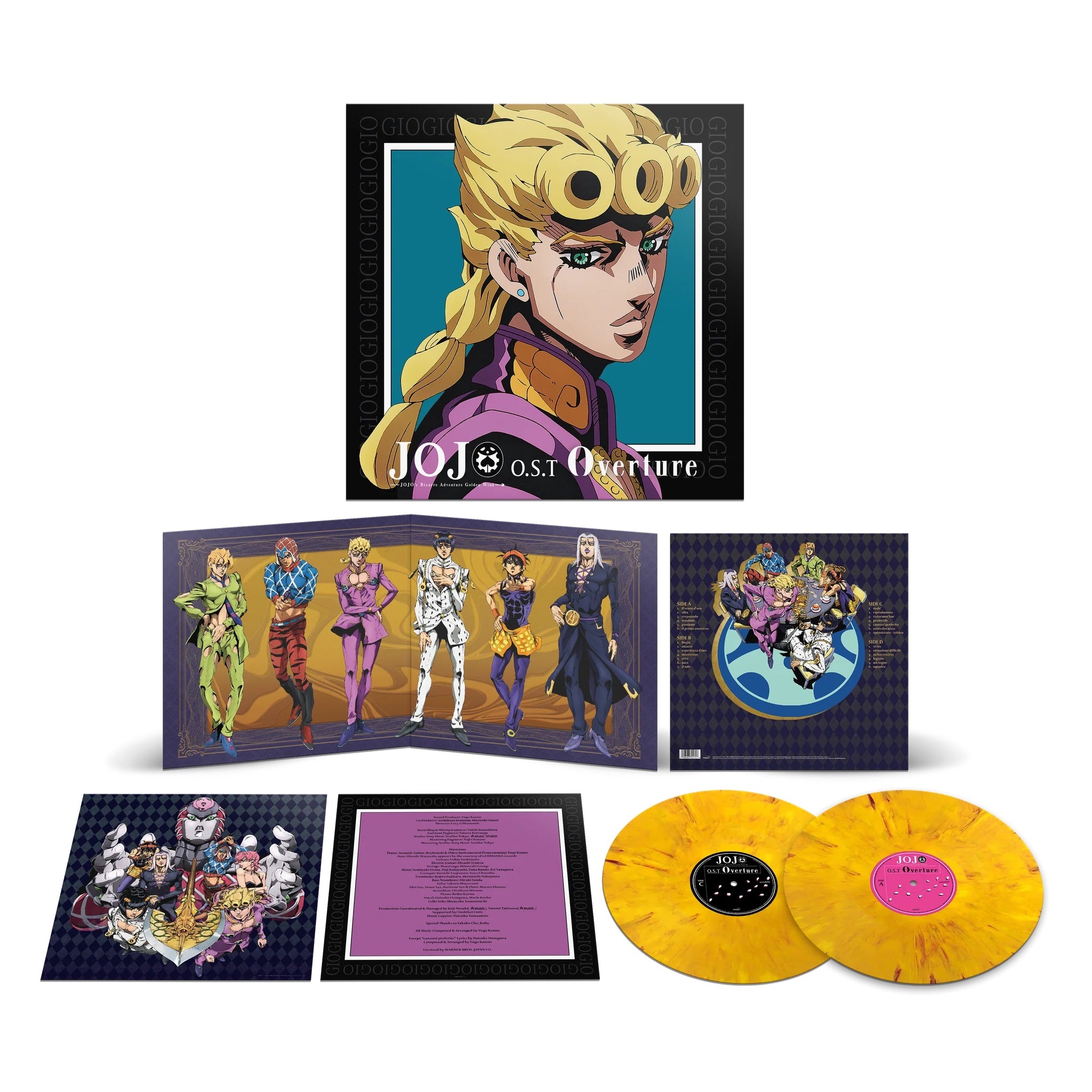 Jojo's Bizarre Adventure: Golden Wind 2XLP — фото 2
