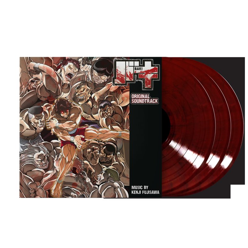 Baki (Original Soundtrack) - Kenji Fujisawa (3xLP Vinyl Record)