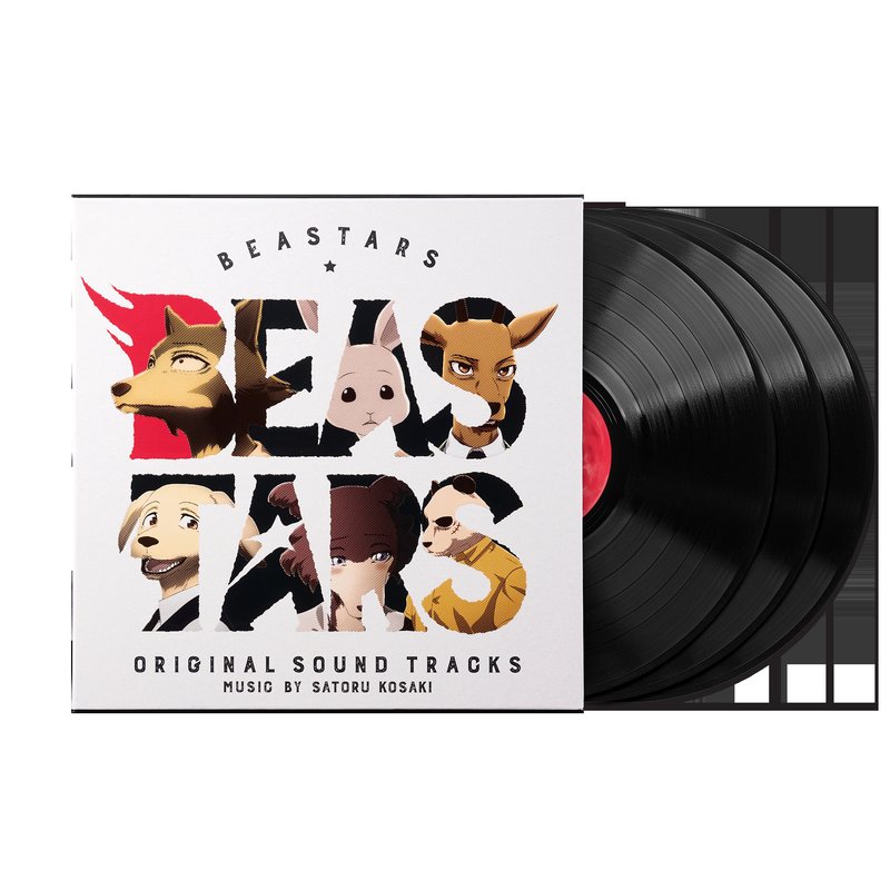 Beastars (Original Soundtrack) - Satoru Kosaki (3xLP Vinyl Record)