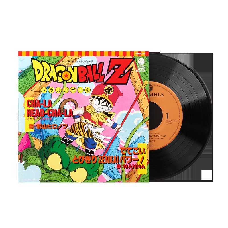 CHA-LA HEAD-CHA-LA / Detekoi Tobikiri ZENKAI Power! - Hironobu Kageyama / MANNA (7" Vinyl Record)