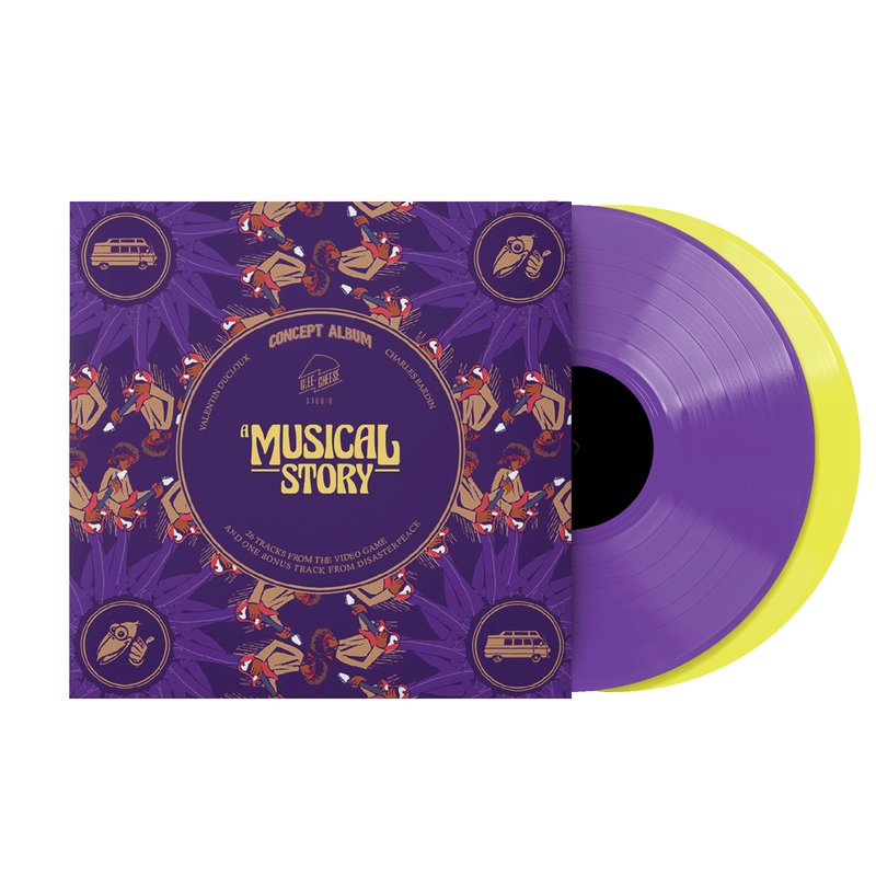 A Musical Story - Charles Bardin & Valentin Ducloux (2xLP Multicolor Vinyl Record)