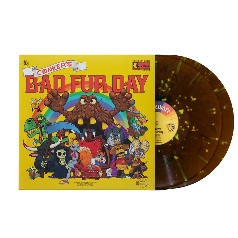 Conker’s Bad Fur Day - Robin Beanland (2xLP Vinyl Record)