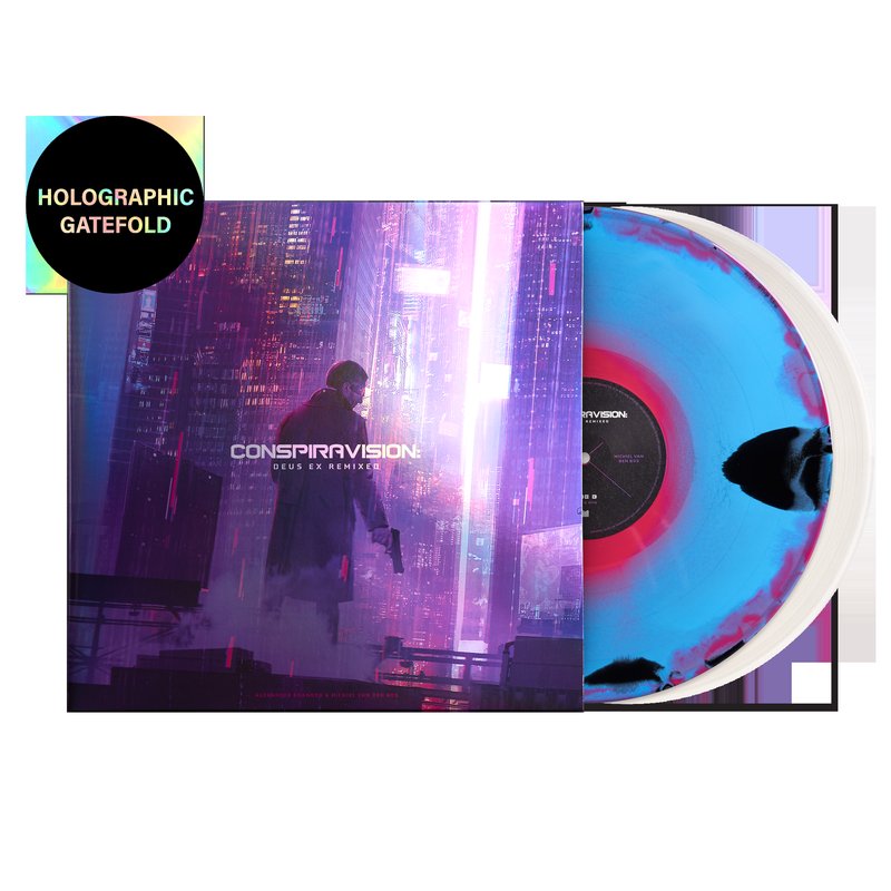 Conspiravision: Deus Ex Remixed - Alexander Brandon & Michiel van den Bos (2xLP Vinyl Record)