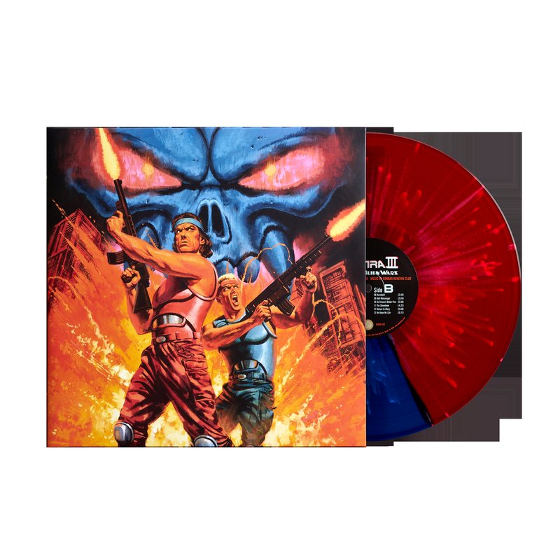 Contra 3: The Alien Wars (Original Soundtrack) - Konami Kukeiha Club (1xLP Vinyl Record)