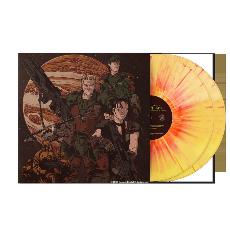Contra: Shattered Soldier (Original Video Game Soundtrack) - Konami Kukeiha Club (2xLP Vinyl Record) - STS Limited Edition