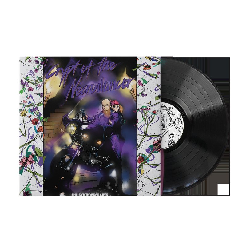 Crypt of the Necrodancer: The Synthwave Cuts (Original Video Game Soundtrack) (1xLP Vinyl Record) - Limited Edition Split