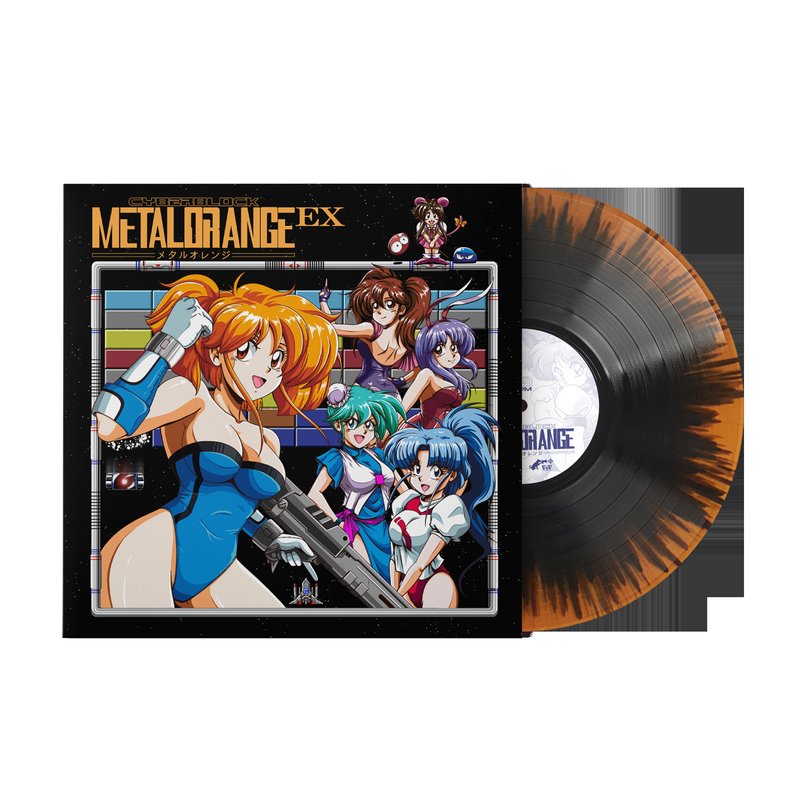 Cyberblock Metal Orange EX (Original Video Game Sountrack) (1xLP Vinyl Record)