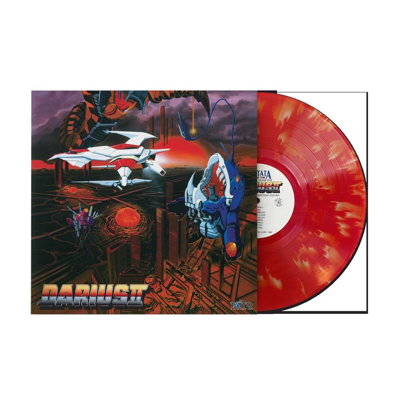 ZUNTATA Arcade Classics Volume 4: DARIUS II (Original Video Game Soundtrack) - Hisayoshi Ogura (1xLP Vinyl Record) - Colored Vinyl