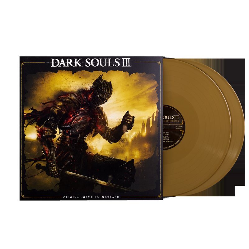 Dark Souls III: Original Game Soundtrack - Motoi Sakuraba & Yuka Kitamura (2xLP Vinyl Record) [Praise the Sun Variant]