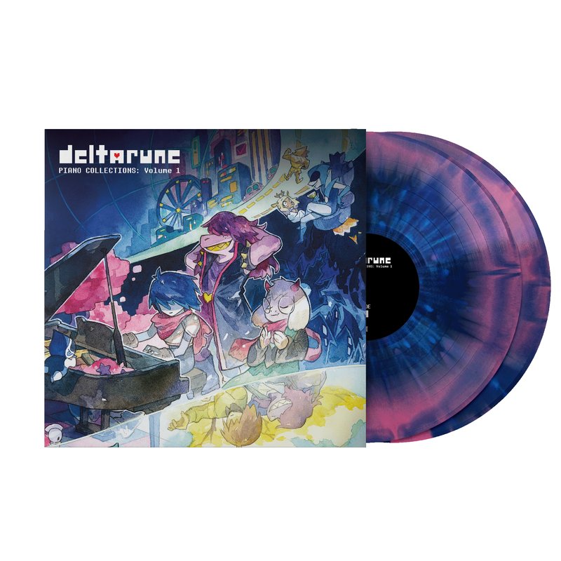 DELTARUNE Piano Collections, Volume 1 (2xLP Vinyl Record) [Dark World Version]