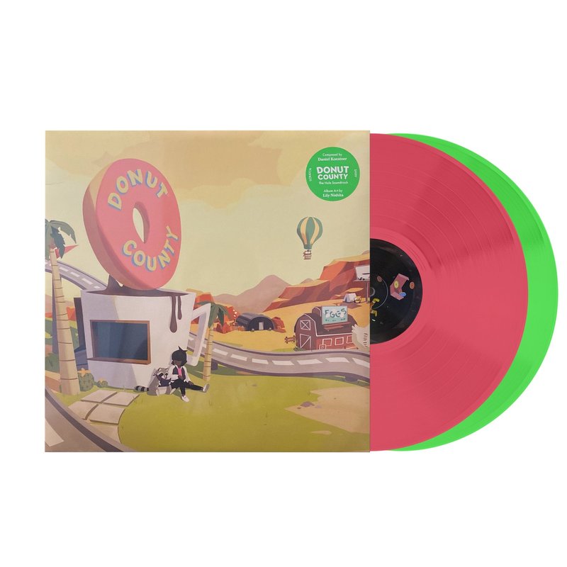 Donut County (Original Soundtrack) - Daniel Koestner (Colored 2xLP Vinyl Record)