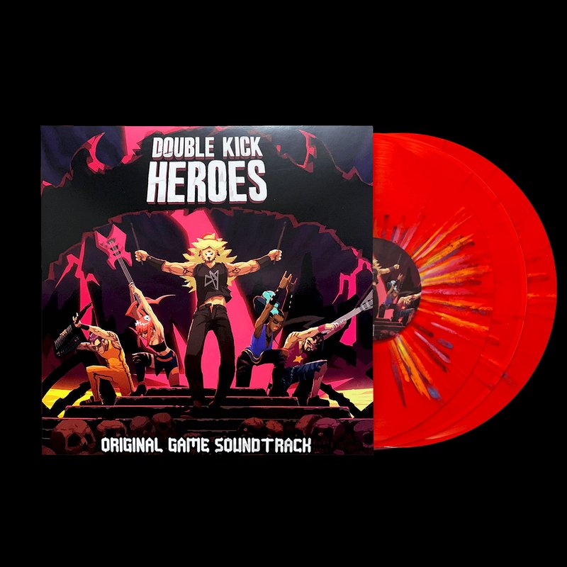 Double Kick Heroes (Original Game Soundtrack) - elmobo (3xLP Vinyl Record)