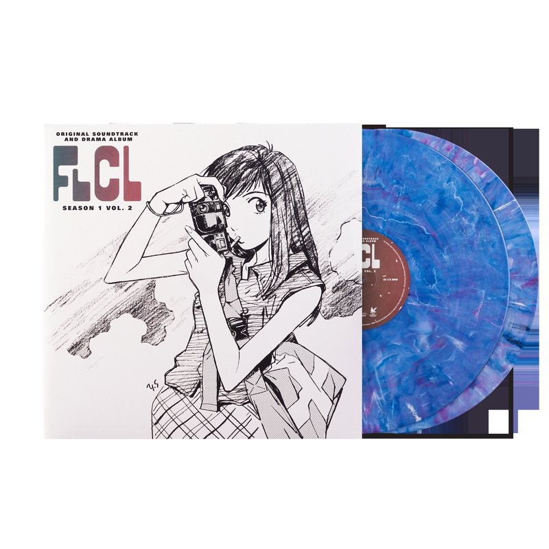 FLCL Season 1 Vol. 2 (Original Soundtrack and Drama Album) - The Pillows (2xLP Vinyl Record)