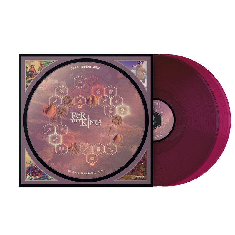 For The King 1+2 (Original Game Soundtracks) - John Robert Matz (2xLP Vinyl Record)