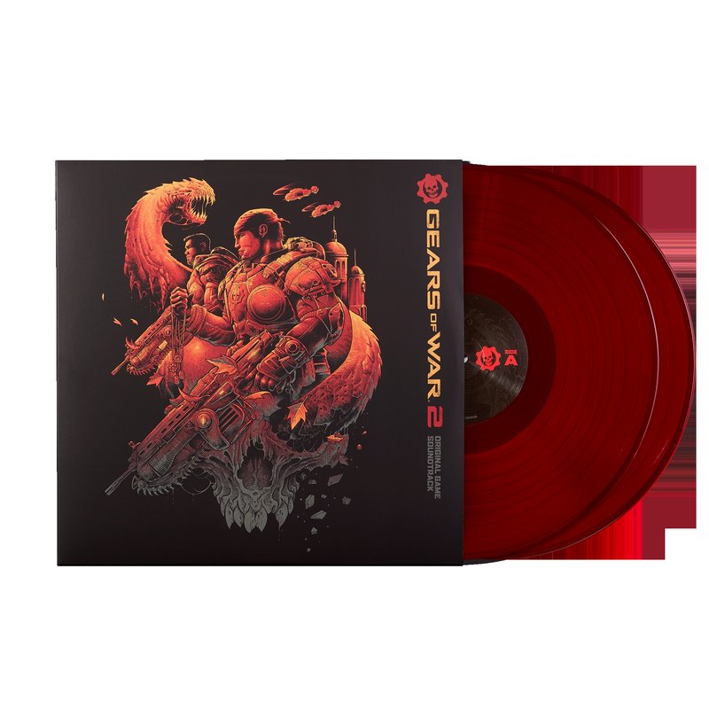 Gears of War 2 (Original Soundtrack) -Steve Jablonsky (2xLP Vinyl Record)
