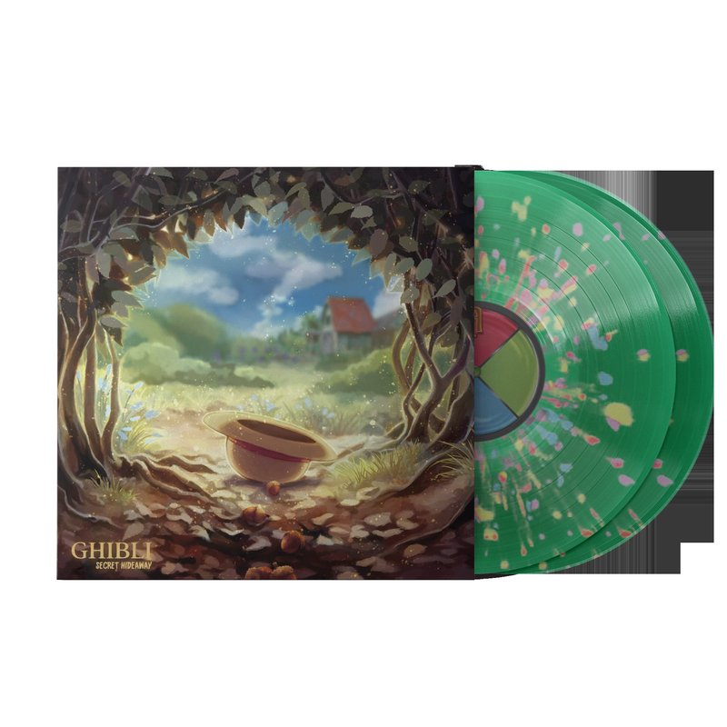 Ghibli Secret Hideaway (Original Soundtrack) - Rozen (2xLP Vinyl Record) - Multi Splatter