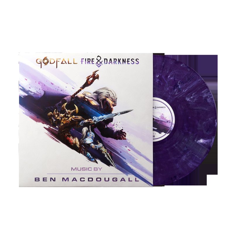 Godfall: Fire & Darkness (Original Video Game Soundtrack) - Benjamin MacDougall (1xLP Vinyl Record)