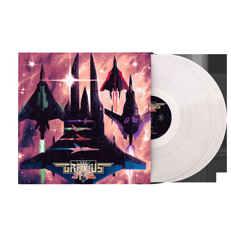 Gradius Gaiden (Original Video Game Soundtrack) (2xLP Clear Vinyl Record)