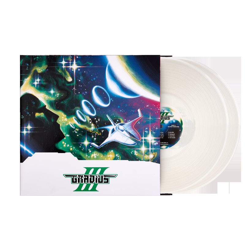 GRADIUS III (Original Soundtrack) - Konami Kukeiha Club (2xLP Vinyl Record)