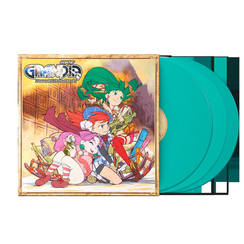 Grandia Memorial Soundtrack - Noriyuki Iwadare (3xLP Vinyl Record)
