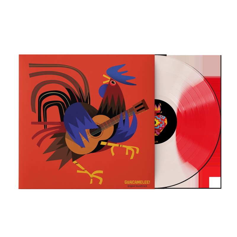 Guacamelee! (Original Game Soundtrack) - Rom Di Prisco & Peter Chapman (1xLP Vinyl Record) - Tri-color Stripe MX Flag Variant